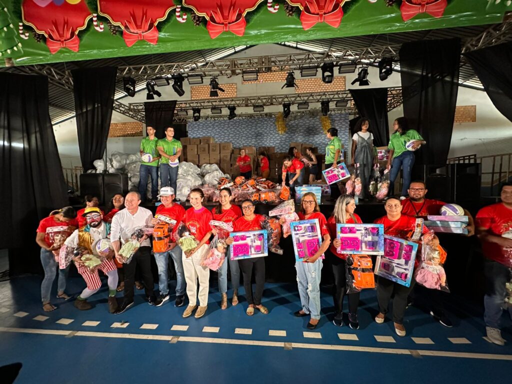 Natal do Bem leva alegria a milhares de crianças através da doação de brinquedos em Porangatu