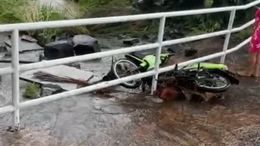 Motociclista desaparece ao ser levado pela chuva em Mineiros motociclista-desaparece-ao-ser-levado-pela-chuva-em-mineiros