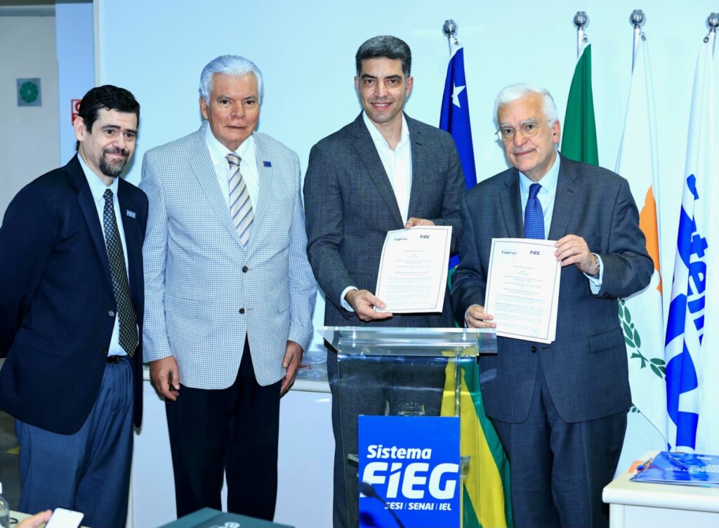Fieg firma acordo para fortalecer comércio entre Goiás e Chipre fieg-firma-acordo-para-fortalecer-comercio-entre-goias-e-chipre
