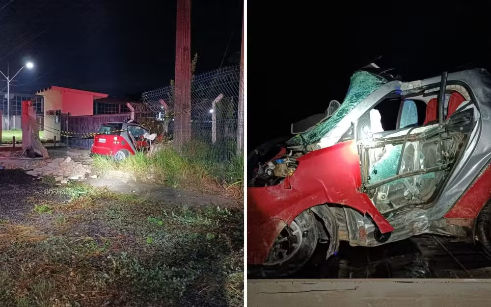Jovem morre após colisão de carro com muro na BR-060 jovem-morre-apos-colisao-de-carro-com-muro-na-br-060