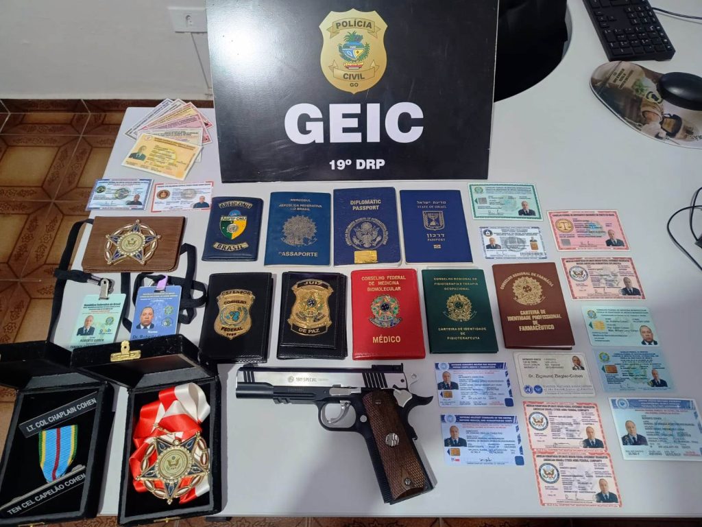 Falso diplomata é preso em Caldas Novas por suspeita de golpes falso-diplomata-e-preso-em-caldas-novas-por-suspeita-de-golpes