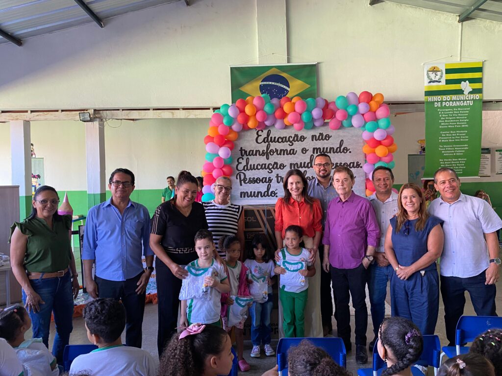 Gestão Novos Tempos realiza grande entrega de mobiliários e uniformes escolares para fortalecer a educação em Porangatu