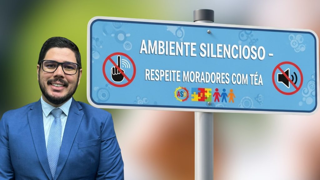 Câmara de Porangatu aprova proposta de Lucas Freitas para instalação de placas “Ambiente Silencioso” em áreas com moradores autistas