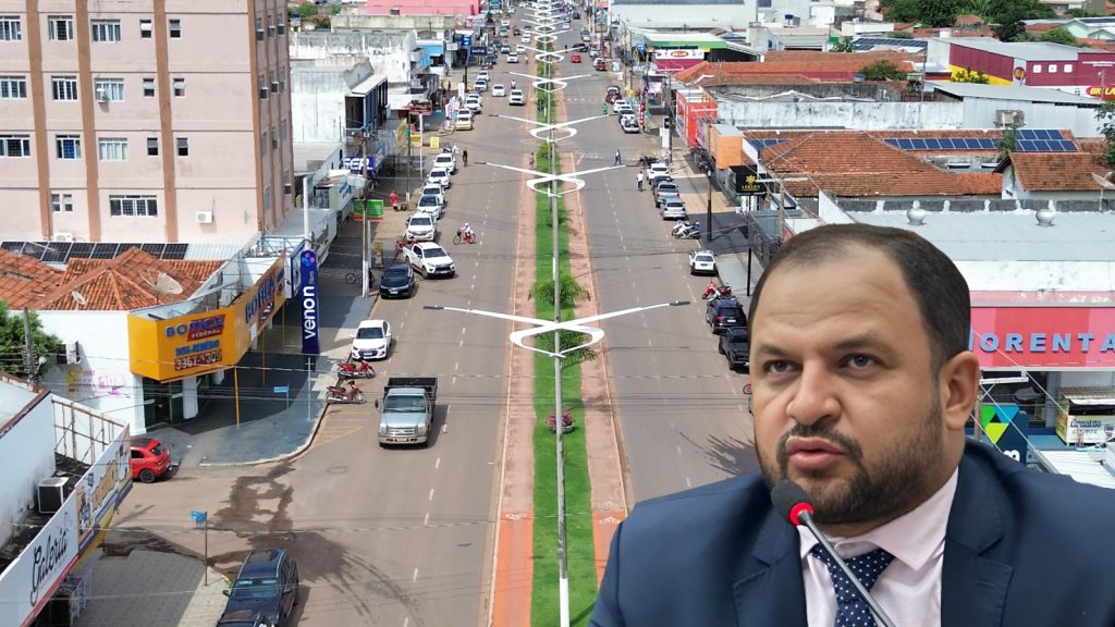 Câmara de Porangatu aprova proposta do vereador Márcio Reis para criação de estacionamento rotativo na Avenida Adelino Américo de Azevedo