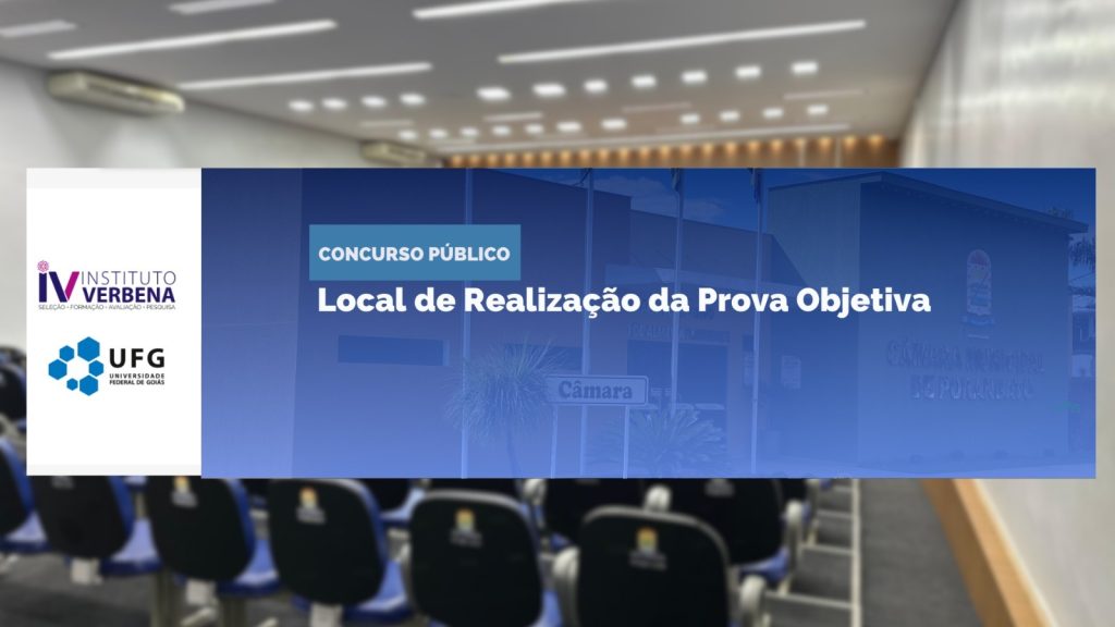 Candidatos do Concurso da Câmara de Porangatu devem se preparar para provas