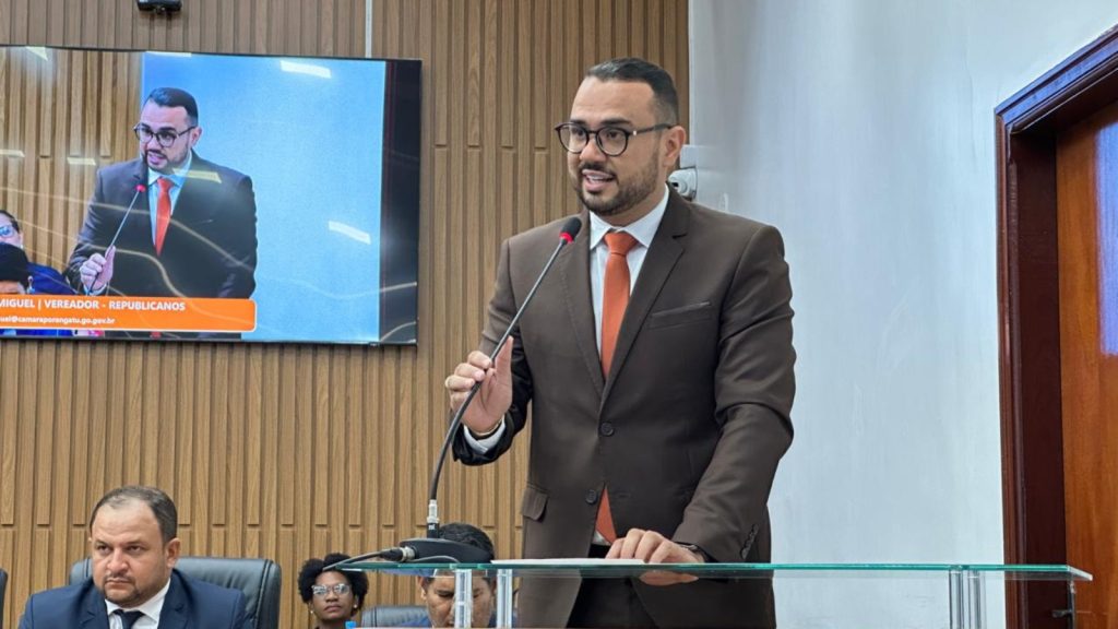 Rafael Miguel é eleito presidente da Câmara Municipal de Porangatu para o exercício de 2026