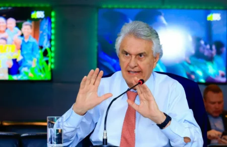 Negociação da vice de Daniel Vilela com PL não está na pauta, diz Caiado negociacao-da-vice-de-daniel-vilela-com-pl-nao-esta-na-pauta,-diz-caiado